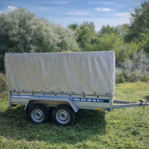 Mala prikolica sa ceradom M&D Trans