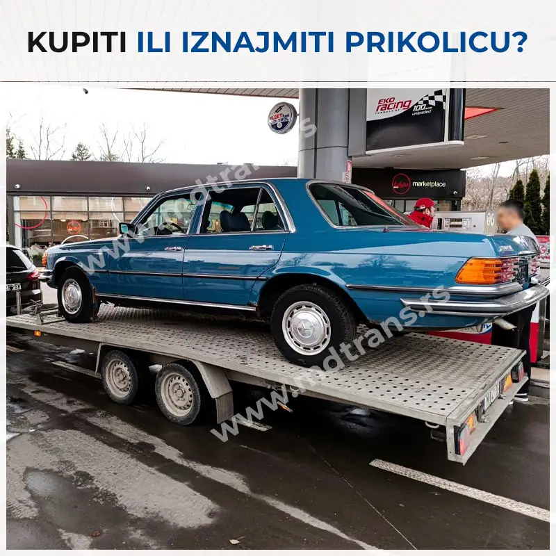 Kupiti ili iznajmiti prikolicu za auto?