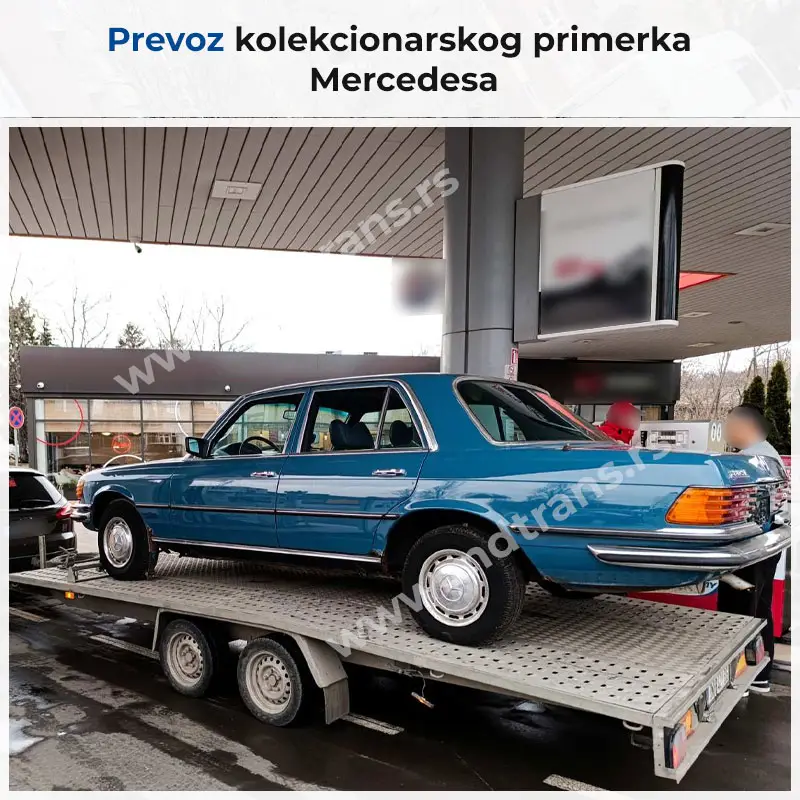 Prevoz kolekcionarskog primerka Mercedesa Prevoz kolekcionarskog primerka Mercedesa