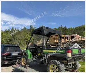 Autoprikolica za John-Deere terensko radno vozilo
