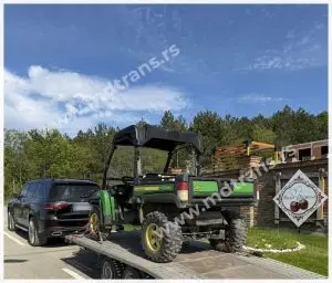 Autoprikolica za John-Deere terensko radno vozilo